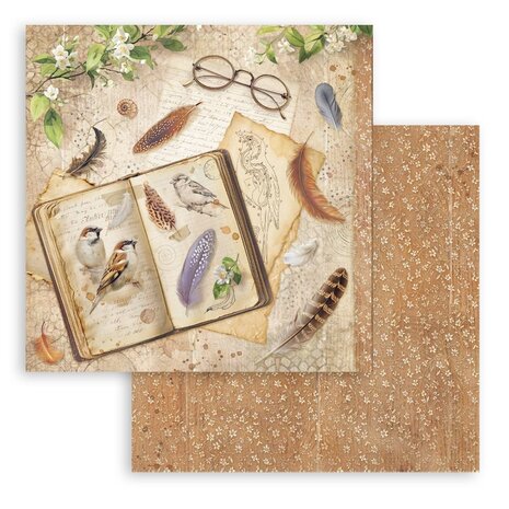 Stamperia All Around 12x12 Inch Paper Sheet Book (10pcs) (SBB1148)