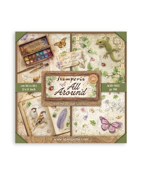 Stamperia All Around 12x12 Inch Paper Pack (Single Face) (SBBXLB37)