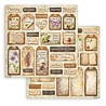 Stamperia All Around 8x8 Inch Paper Pack (SBBS143)