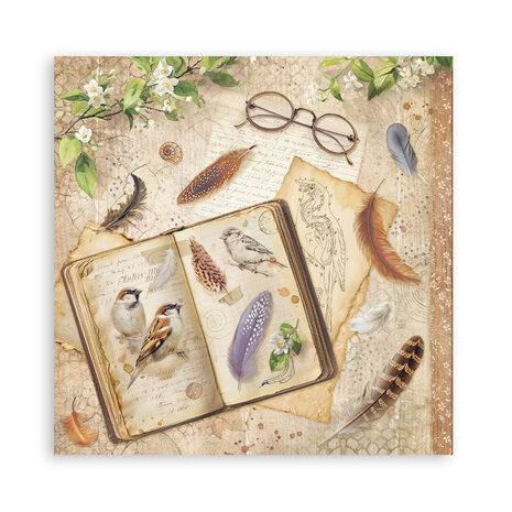 Stamperia All Around 8x8 Inch Paper Pack (Single Face) (SBBSXB25) Stamperia All Around 8x8 Inch Paper Pack (Single Face) (SBBSXB25)