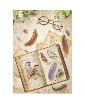 Stamperia All Around A4 Rice Paper Book (6pcs) (DFSA41118) Stamperia All Around A4 Rice Paper Book (6pcs) (DFSA41118)