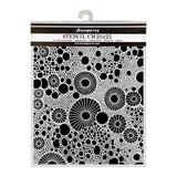 Stamperia All Around Thick Stencils 20x25cm Rings (KSTD206)