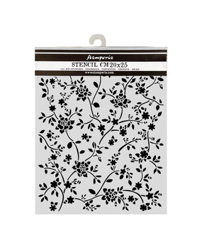 Stamperia All Around Thick Stencils 20x25cm Ramage (KSTD207)
