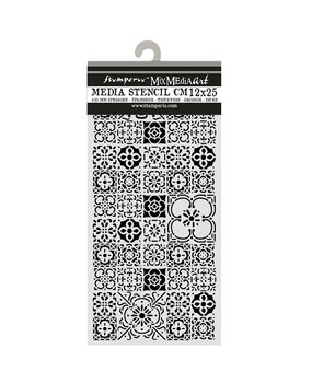 Stamperia All Around Thick Stencils 12x25cm Tile (KSTDL160)