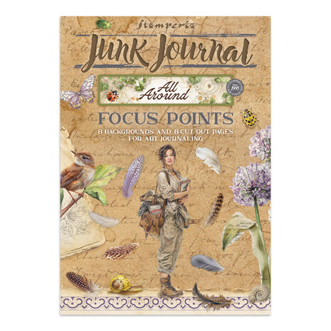Stamperia All Around Junk Journal A5 Focus Points (SBJKS02)