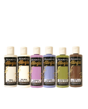 Stamperia All Around Allegro Paint Kit (6pcs) (KALKIT73) Stamperia All Around Allegro Paint Kit (6pcs) (KALKIT73)
