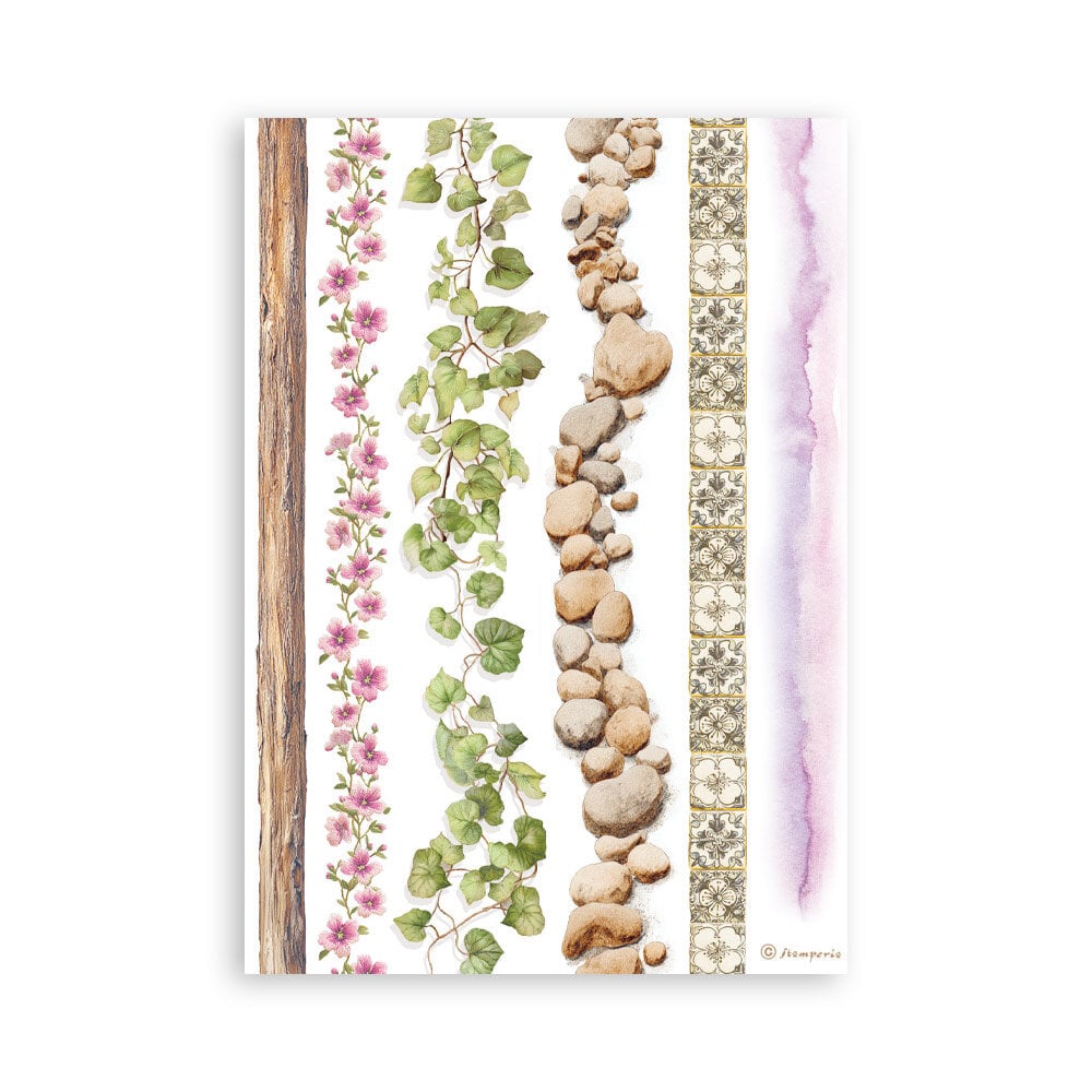 Stamperia All Around A5 Washi Pad (8pcs) (SBW33) Stamperia All Around A5 Washi Pad (8pcs) (SBW33)