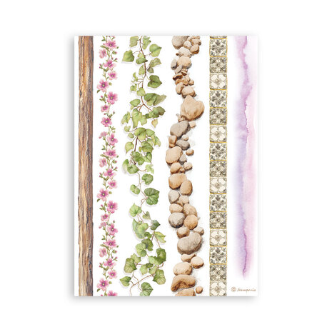 Stamperia All Around A5 Washi Pad (8pcs) (SBW33) Stamperia All Around A5 Washi Pad (8pcs) (SBW33)