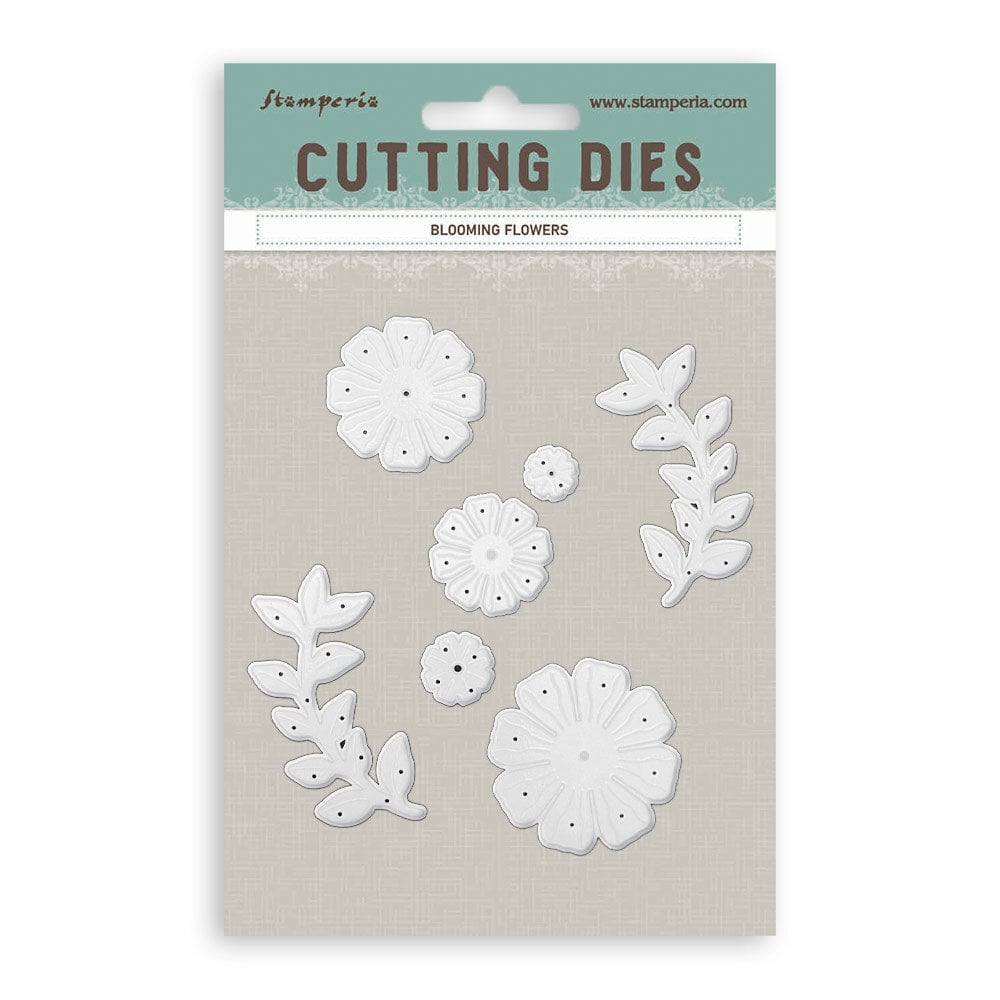Stamperia All Around A6 Cutting Dies Blooming Flowers (SFT20) Stamperia All Around A6 Cutting Dies Blooming Flowers (SFT20)