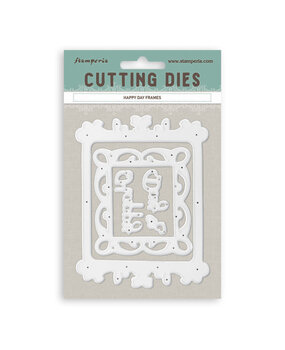 Stamperia All Around A6 Cutting Dies Happy Day Frames (SFT22)