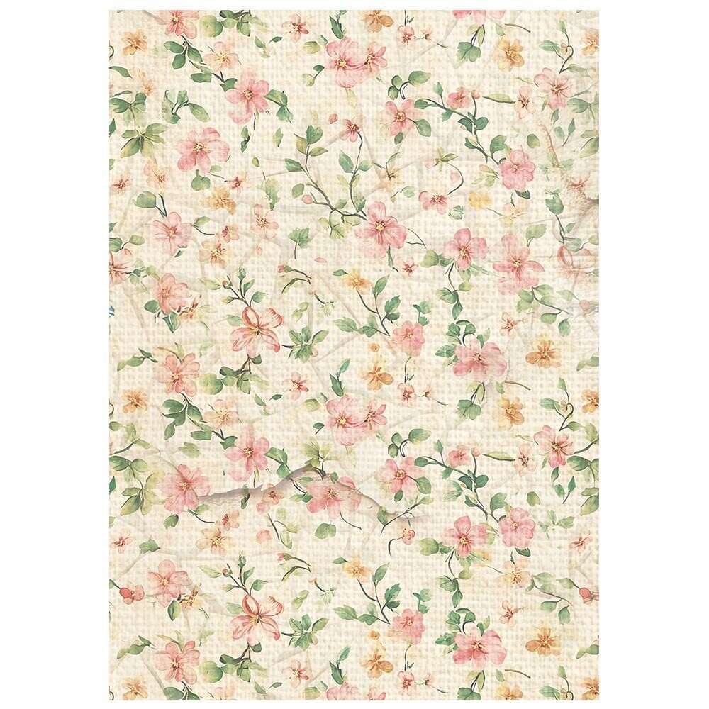 Stamperia All Around A6 Rice Paper Backgrounds Selection (8pcs) (DFSAK6054)