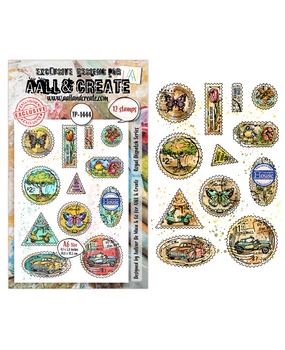 Aall and Create Dispatch Transit A6 Stamp Sets Royal Dispatch Series by Autour De Mwa & Co (AALL-TP-1444) Aall and Create Dispatch Transit A6 Stamp Sets Royal Dispatch Series by Autour De Mwa & Co (AALL-TP-1444)