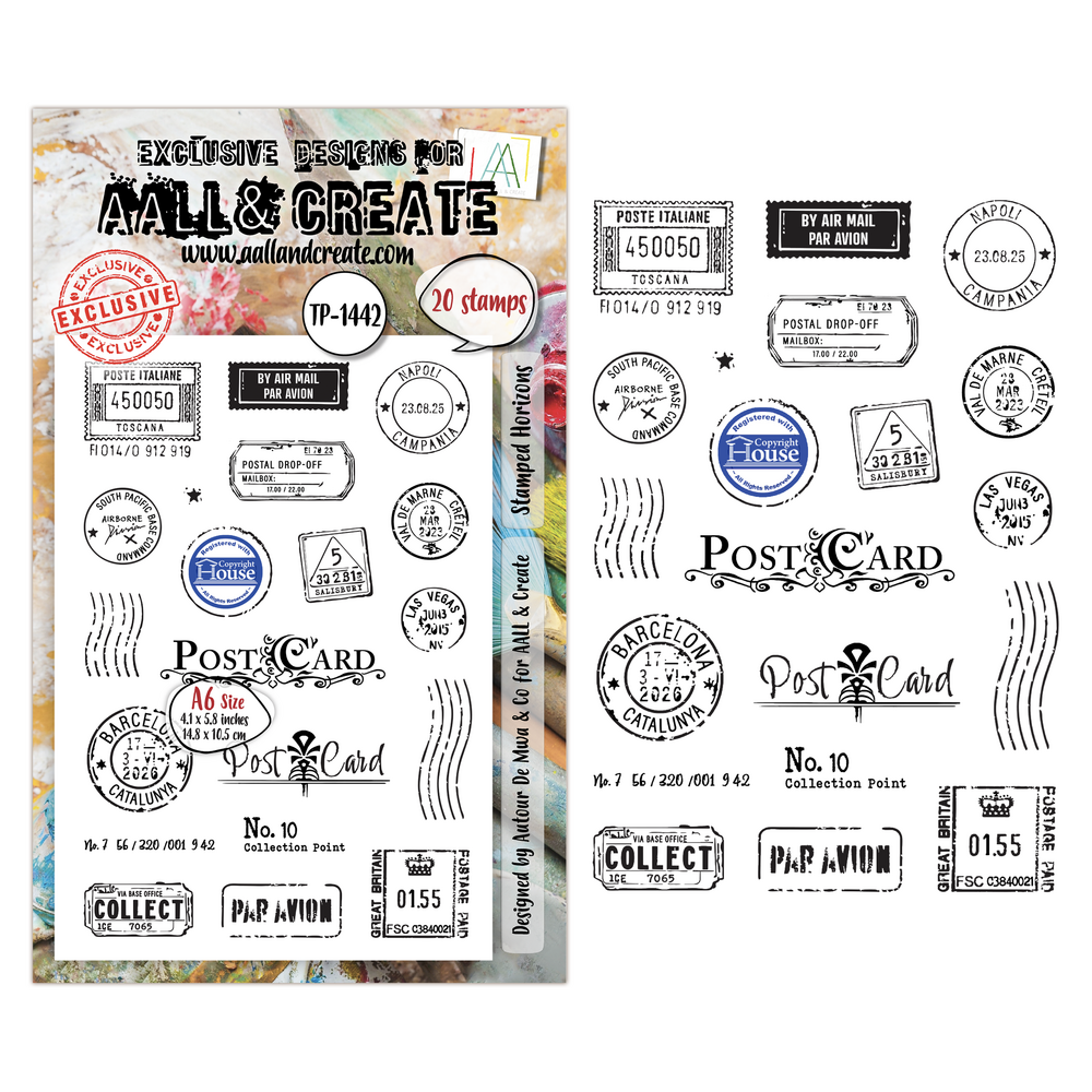 Aall and Create Dispatch Transit A6 Stamp Sets Stamped Horizons by Autour De Mwa & Co (AALL-TP-1442) Aall and Create Dispatch Transit A6 Stamp Sets Stamped Horizons by Autour De Mwa & Co (AALL-TP-1442)
