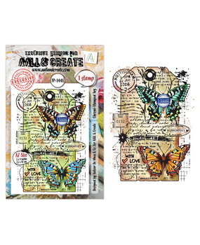 Aall and Create Dispatch Transit A7 Stamp Sets Chrono-Stamped Tag by Autour De Mwa & Co (AALL-TP-1448)