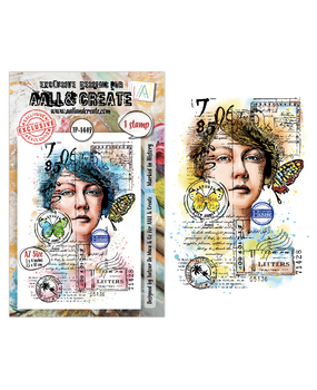 Aall and Create Dispatch Transit A7 Stamp Sets Marked in History by Autour De Mwa & Co (AALL-TP-1449)