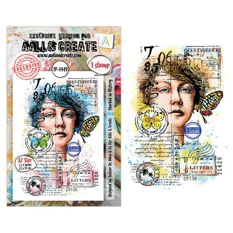 Aall and Create Dispatch Transit A7 Stamp Sets Marked in History by Autour De Mwa & Co (AALL-TP-1449) Aall and Create Dispatch Transit A7 Stamp Sets Marked in History by Autour De Mwa & Co (AALL-TP-1449)