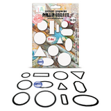 Aall and Create Geary Cutouts Die-Cutting Die Set Scallop Ovals by Autour De Mwa & Co (AALL-DI-124)