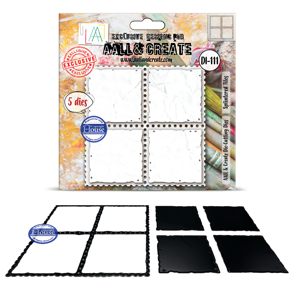 Aall and Create Geary Cutouts Die-Cutting Die Set Splintered Tiles by Autour De Mwa & Co (AALL-DI-111) Aall and Create Geary Cutouts Die-Cutting Die Set Splintered Tiles by Autour De Mwa & Co (AALL-DI-111)