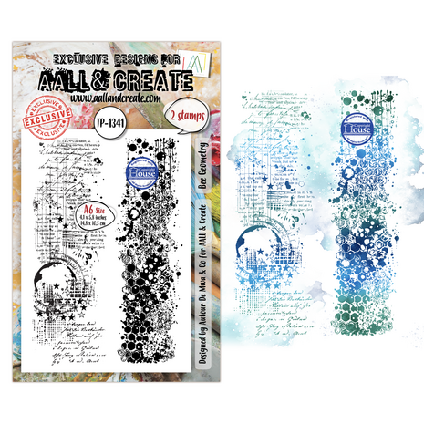 Aall and Create Geometric Gazette A6 Stamp Sets Bee Geometry by Autour De Mwa & Co (AALL-TP-1341) Aall and Create Geometric Gazette A6 Stamp Sets Bee Geometry by Autour De Mwa & Co (AALL-TP-1341)