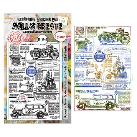 Aall and Create Geometric Gazette A6 Stamp Sets Global Gazette by Autour De Mwa & Co (AALL-TP-1343) Aall and Create Geometric Gazette A6 Stamp Sets Global Gazette by Autour De Mwa & Co (AALL-TP-1343)