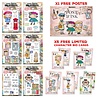 Aall and Create Post & Ink A5 Stamp Bundle by Janet Klein (AALL-PCK-JK002) Aall and Create Post & Ink A5 Stamp Bundle by Janet Klein (AALL-PCK-JK002)