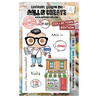 Aall and Create Post & Ink A7 Stamp Sets Lil Abs 2 by Janet Klein (AALL-TP-1302)