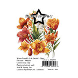 Paper Favourites Die-Cuts A7 Warm-Toned Lily & Orchid (24pcs) (PFD054)