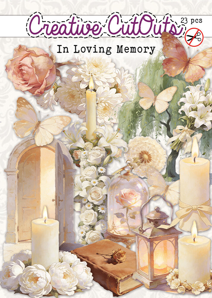 Creatief Art In Loving Memory Die-Cuts Creative CutOuts (23pcs) (CCODC-PLUS-003) Creatief Art In Loving Memory Die-Cuts Creative CutOuts (23pcs) (CCODC-PLUS-003)