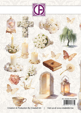 Creatief Art In Loving Memory Die-Cuts Creative CutOuts (23pcs) (CCODC-PLUS-003) Creatief Art In Loving Memory Die-Cuts Creative CutOuts (23pcs) (CCODC-PLUS-003)