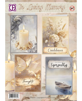 Creatief Art In Loving Memory Card Kit (RE2530-0197)