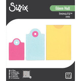 Sizzix Thinlits Die Set Ephemera Pocket & Tags (4pcs) by Eileen Hull (667068)