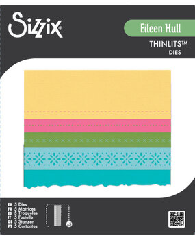 Sizzix Thinlits Die Set Page Edges (5pcs) by Eileen Hull (667067)