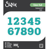 Sizzix Thinlits Die Set Nora Numbers (10pcs) by Eileen Hull (667066)