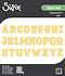 Thinlits Die Set Nora Alphabet (26pcs) by Eileen Hull (667065) Thinlits Die Set Nora Alphabet (26pcs) by Eileen Hull (667065)