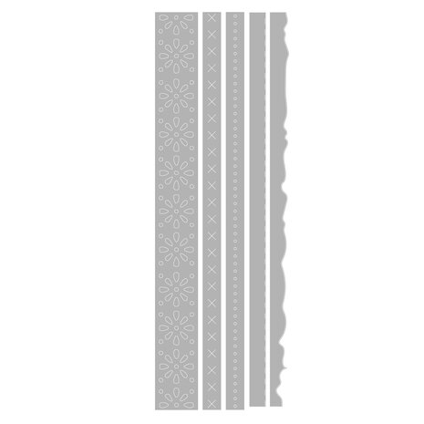 Sizzix Thinlits Die Set Page Edges (5pcs) by Eileen Hull (667067) Sizzix Thinlits Die Set Page Edges (5pcs) by Eileen Hull (667067)