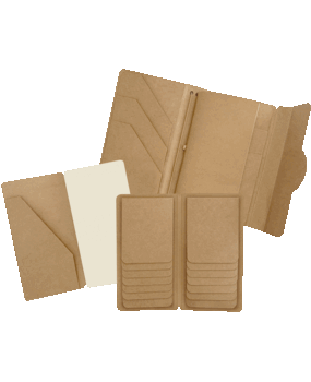 Graphic 45 Travel Album with Inserts Waterfall Folder & Journaling Notebooks Kraft (4503216) Graphic 45 Travel Album with Inserts Waterfall Folder & Journaling Notebooks Kraft (4503216)