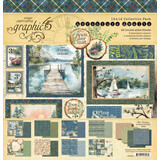 Graphic 45 Adventure Awaits 12x12 Inch Collection Pack (4503249)