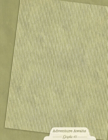 Graphic 45 Adventure Awaits 8,5x11 Inch Patterns & Solids Pack (4503250)