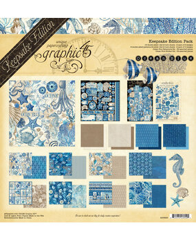 Graphic 45 Ocean Blue Keepsake Edition (4503255) Graphic 45 Ocean Blue Keepsake Edition (4503255)