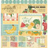 Graphic 45 Slice of Life 12x12 Inch Collection Pack (4503230)