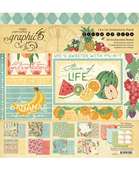 Graphic 45 Slice of Life 12x12 Inch Collection Pack (4503230) Graphic 45 Slice of Life 12x12 Inch Collection Pack (4503230)