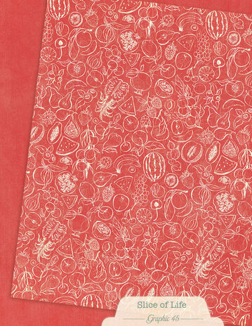 Graphic 45 Slice of Life 8,5x11 Inch Patterns & Solids Pack (4503231) Graphic 45 Slice of Life 8,5x11 Inch Patterns & Solids Pack (4503231)