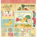 Graphic 45 Slice of Life 8x8 Inch Collection Pack (4503229)