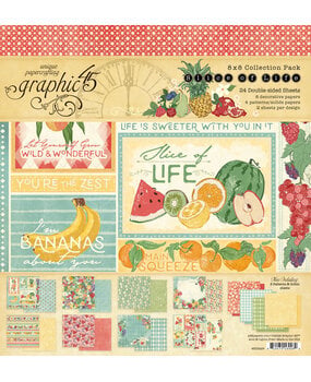 Graphic 45 Slice of Life 8x8 Inch Collection Pack (4503229) Graphic 45 Slice of Life 8x8 Inch Collection Pack (4503229)
