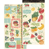 Graphic 45 Slice of Life Sticker Set (4503232)