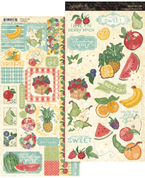 Graphic 45 Slice of Life Sticker Set (4503232) Graphic 45 Slice of Life Sticker Set (4503232)