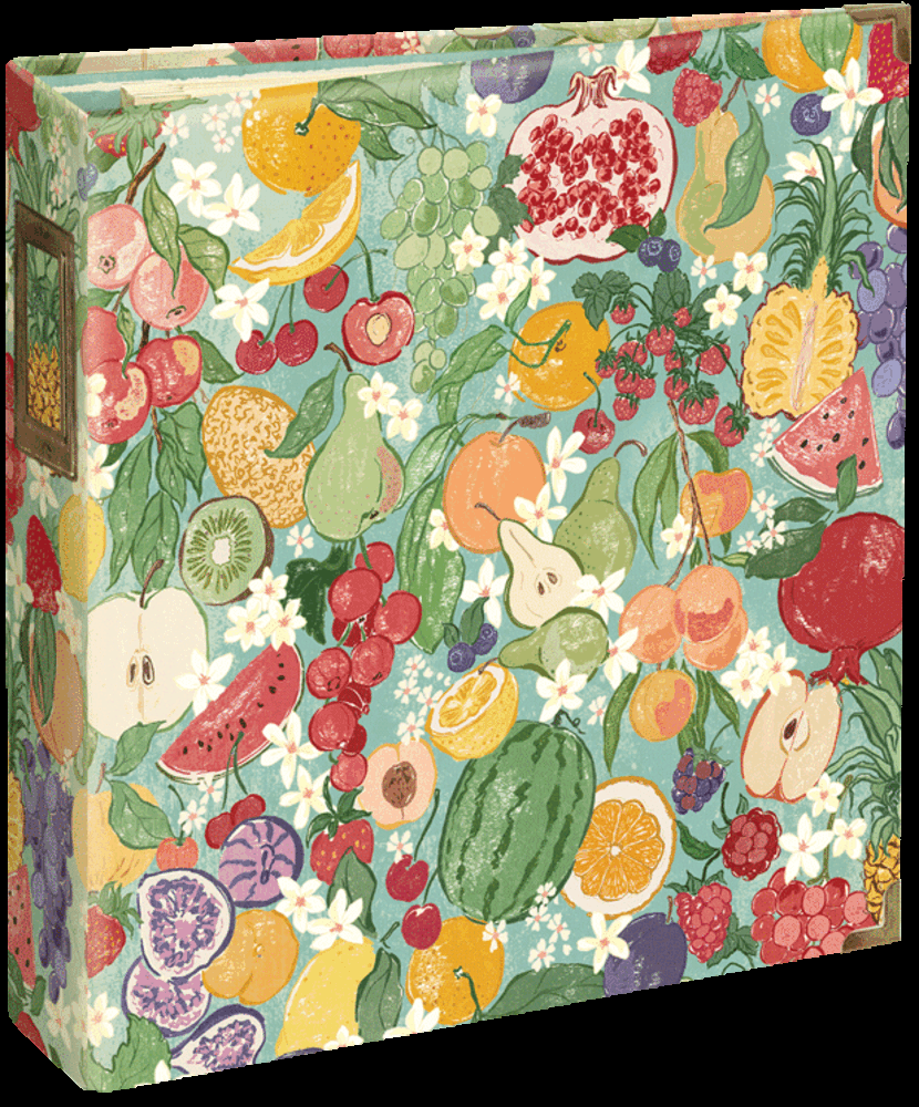 Graphic 45 Slice of Life Fruit & Floral Binder Album with Pocket Pages (4503215)