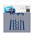 Simon Hurley create. Stencils 6x6 Inch Bold Candles (1pcs) (HUS93954)