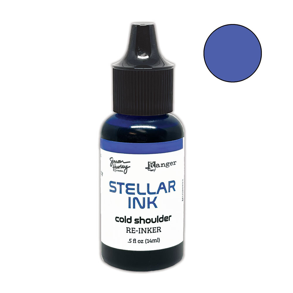 Ranger Simon Hurley create. Stellar Cold Shoulder Re-inker 0.5 fl oz (HUI89933) Ranger Simon Hurley create. Stellar Cold Shoulder Re-inker 0.5 fl oz (HUI89933)