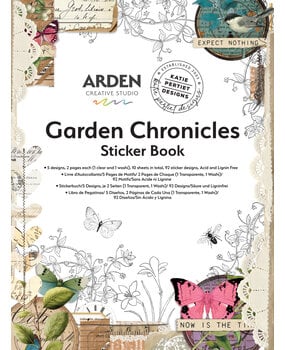Arden Creative Studio Garden Chronicles Sticker Book by Katie Pertiet (ACSSB0002)